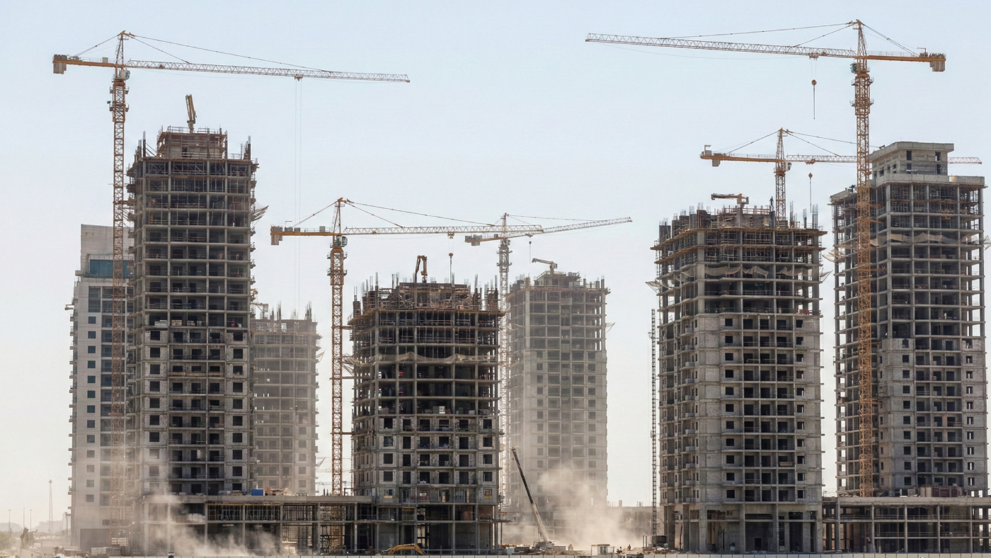 Illustrative Image of Dubai Construction