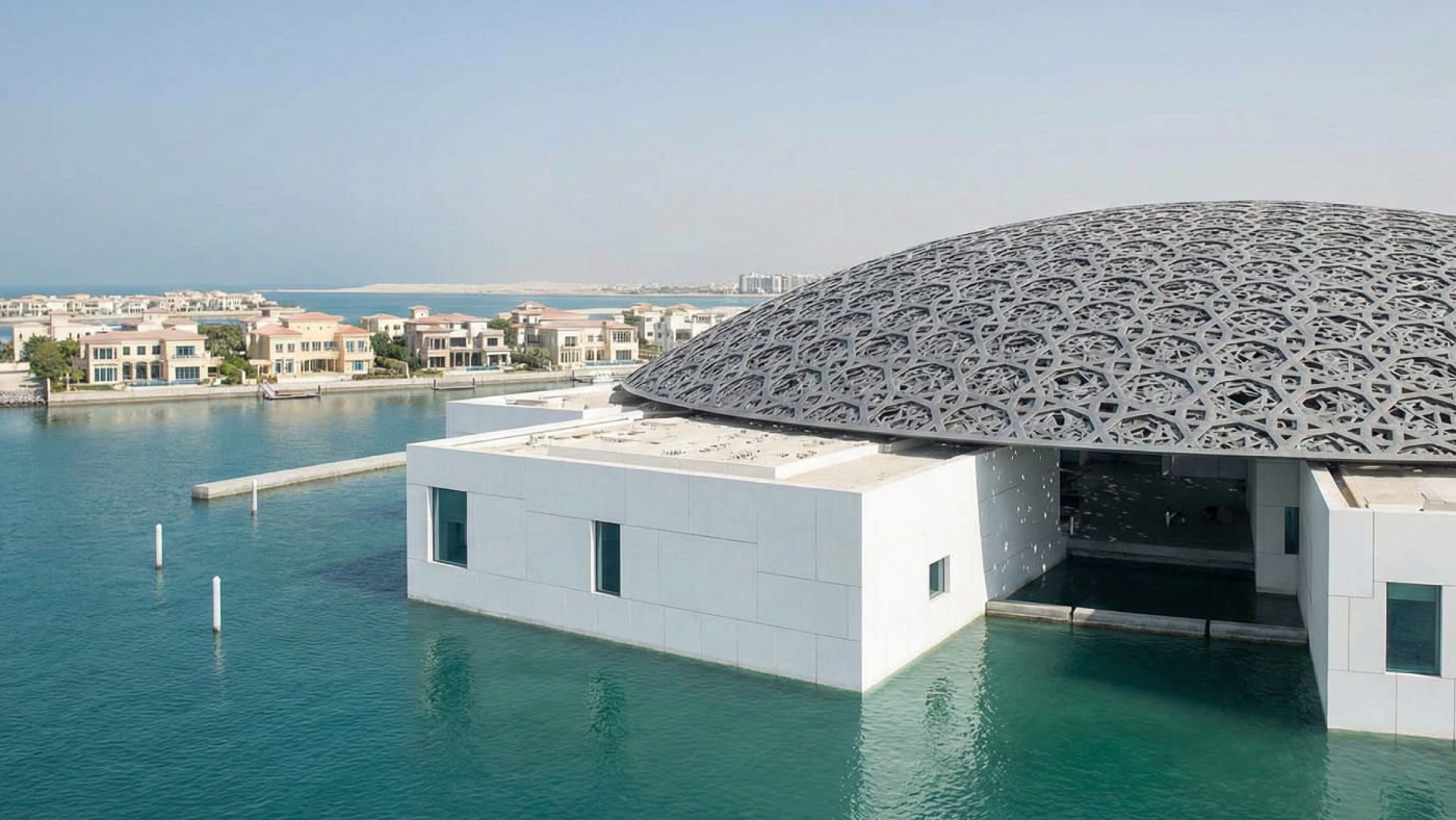 Illustrative Image of Louvre Abu Dhabi on Saadiyat Island